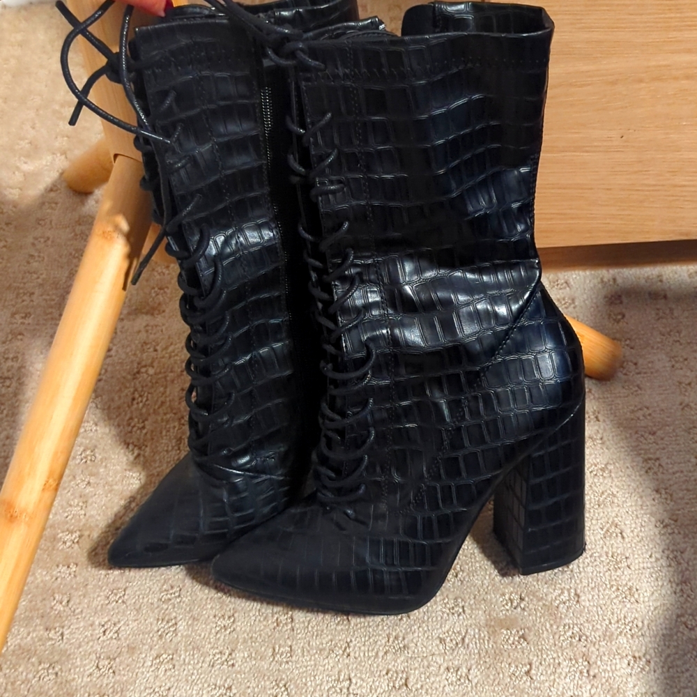 Nasty Gal black boots